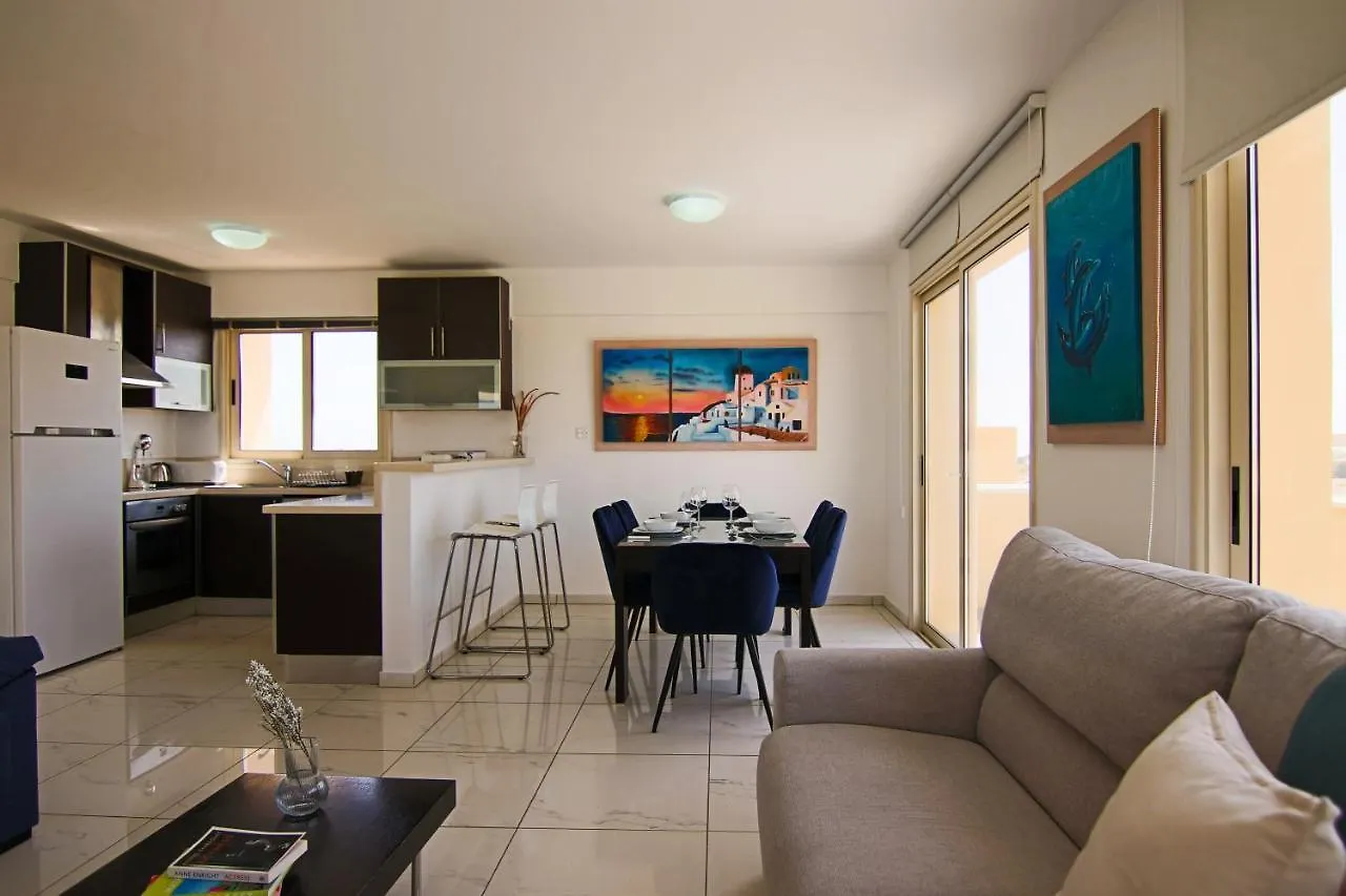 Seaside Luxury Flat Pervolia contacts